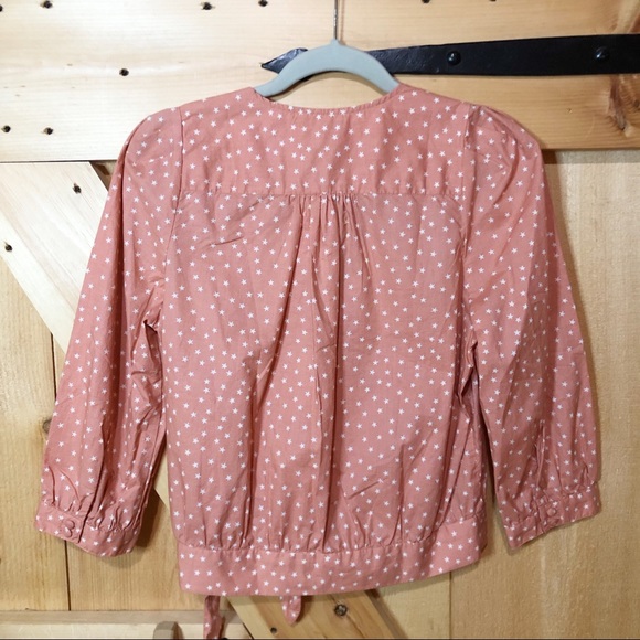 madewell | star scatter wrap shirt - Picture 7 of 7
